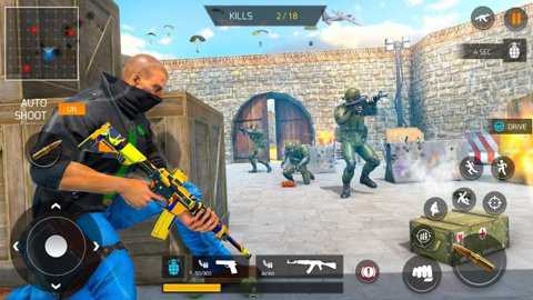 激烈枪战对决下载