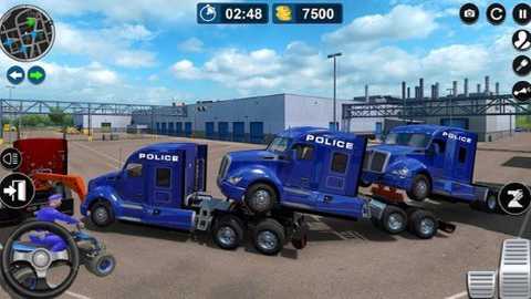 警察货运飞机模拟器