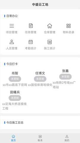中盛云工地