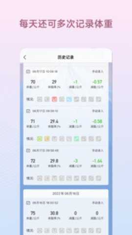 减肥小秘书app