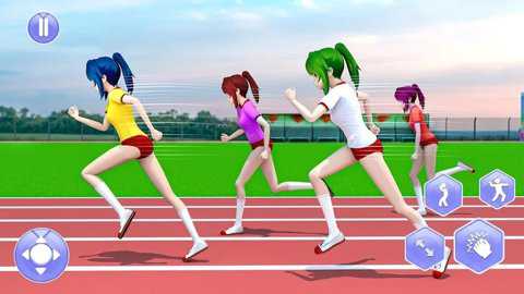 动漫女孩夏季运动会下载