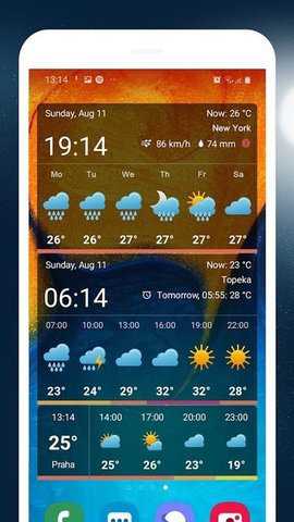 风雨气温图下载