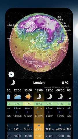风雨气温图下载